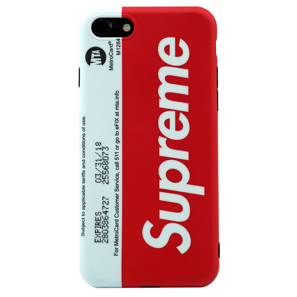 Supreme New York Metro Card iPhone XS Max Case