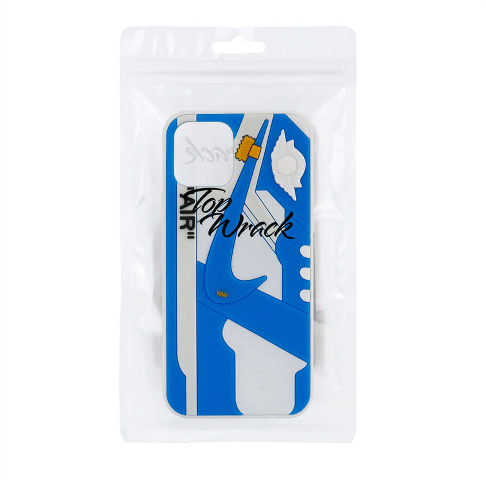 3d Off White University Blue 1 S Iphone Case Topwrack
