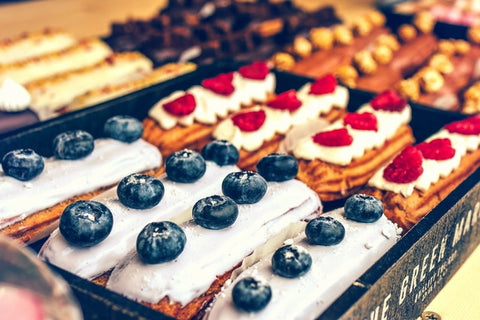 pastries and other sweet desserts can cause belly fat