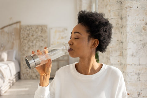 Drinking water supports fitness goals