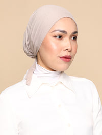 Bonnet Soft Jersey Underscarf - Khaki