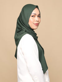 Basic Tri Scarf Onesie - Forest Green