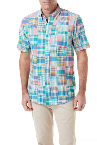 Chase Shirt in Chatham Patch Madras