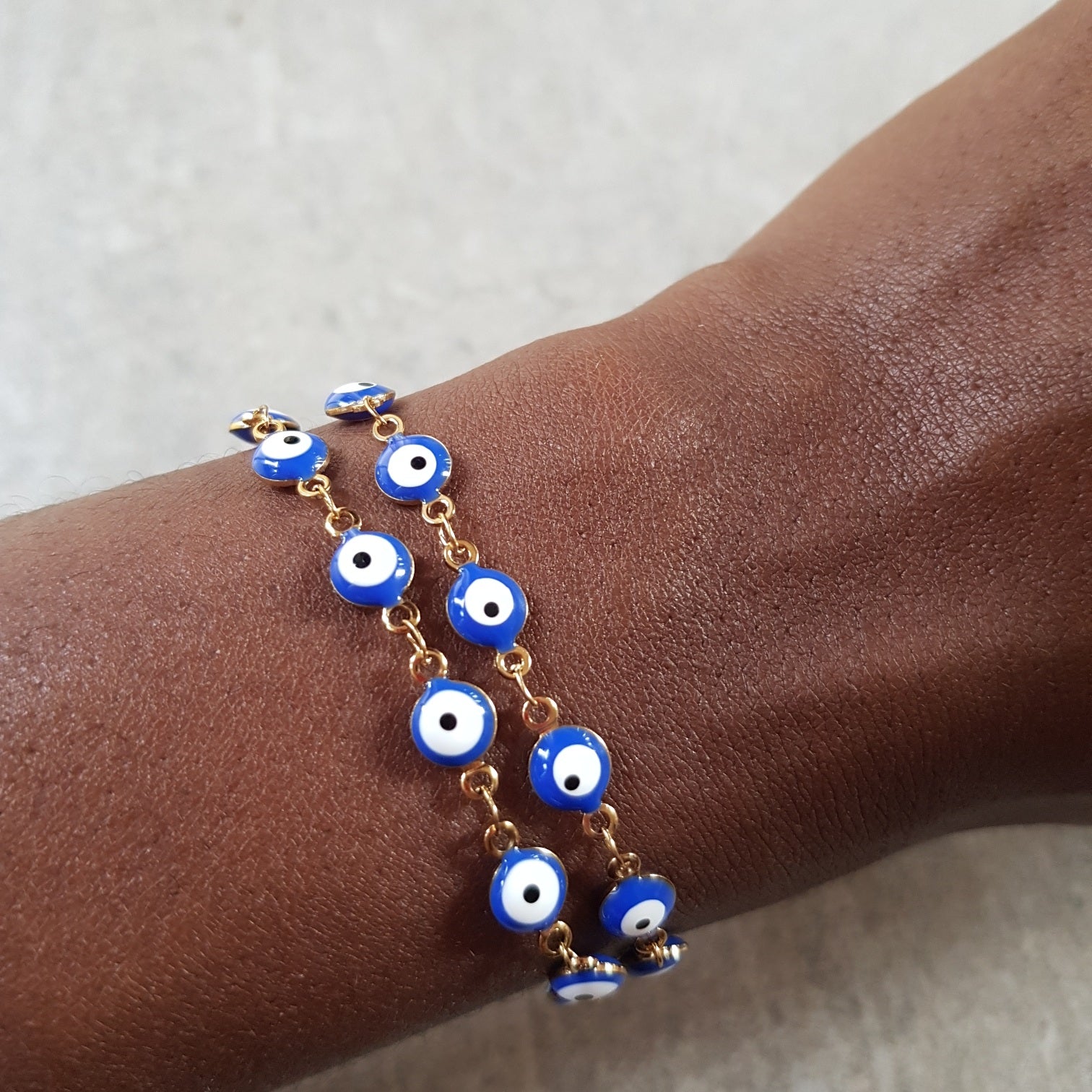 Stainless Steel Evil Eye Bracelet Arthur & Livingston