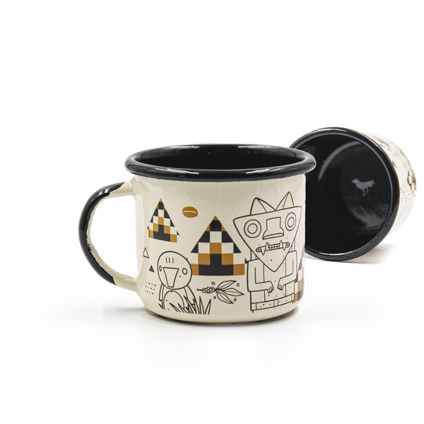 Enamel Camping Mug — Froth Coffee Roasters