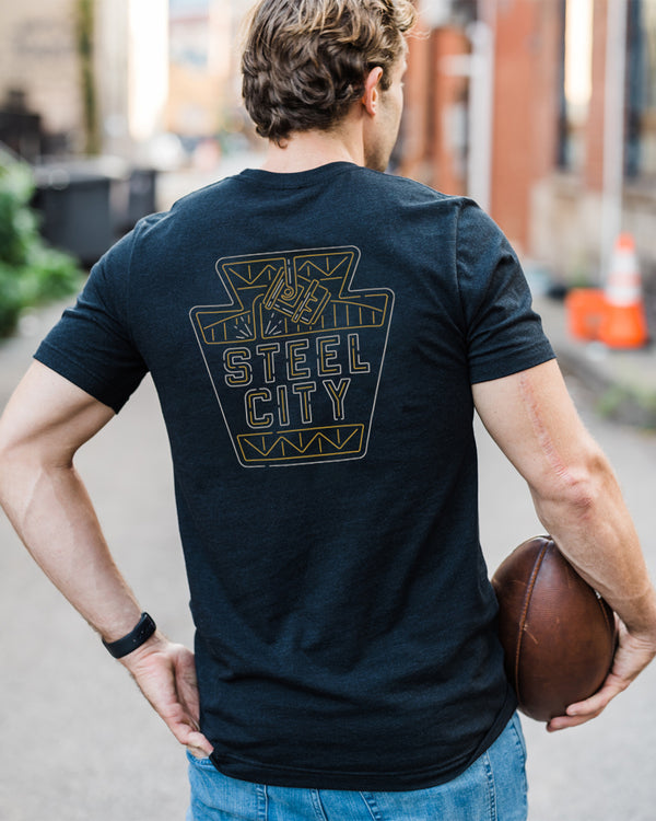 Printify Pittsburgh Pierogi T-Shirt at YinzerShop