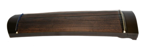 Exquisite Travel Size Black Sandalwood Guzheng Instrument Chinese Zither Harp