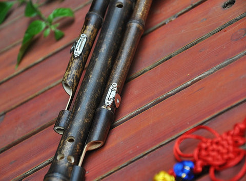 Buy Performance Level Chinese Free Reed Gourd & Bamboo Flute Hulusi Instrument