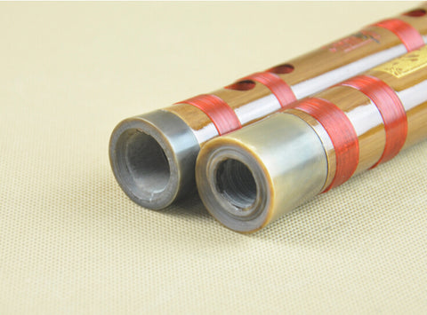 プロレベルの中国苦竹製笛子楽器アクセサリー付販売