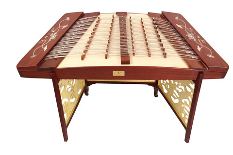 コンサート級紅木製楊琴楽器中国ダルシマー405タイプアクセサリー付販売