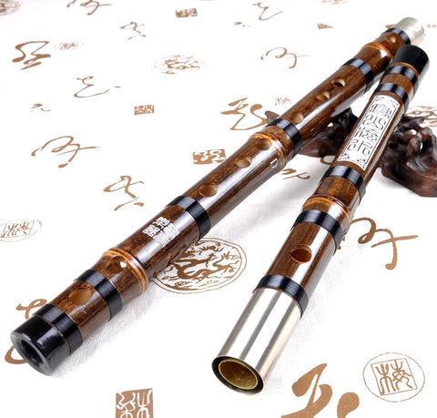 Buy Master Made Purple Bamboo Flute Chinese Dizi Instrument With Accessories