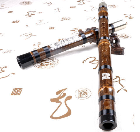 Buy Master Made Purple Bamboo Flute Chinese Dizi Instrument With Accessories