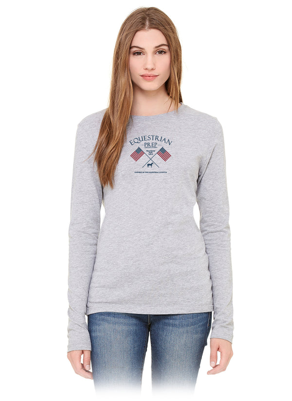 Adult Long Sleeve Tees – Equestrian Prep Collection