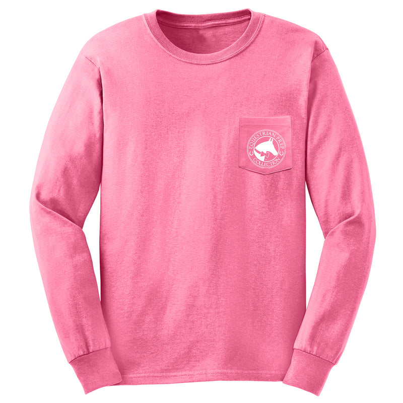 Equestrian Sports - English - Adult Comfort Colors Long Sleeve Tee EP ...