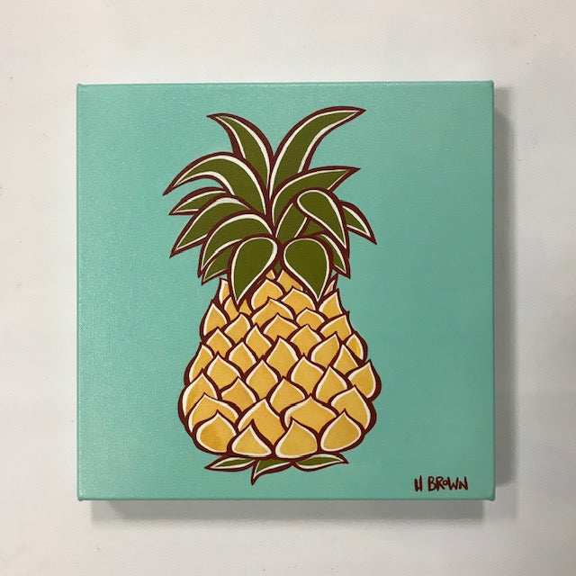 Pineapple Canvas Green Room Hawaii