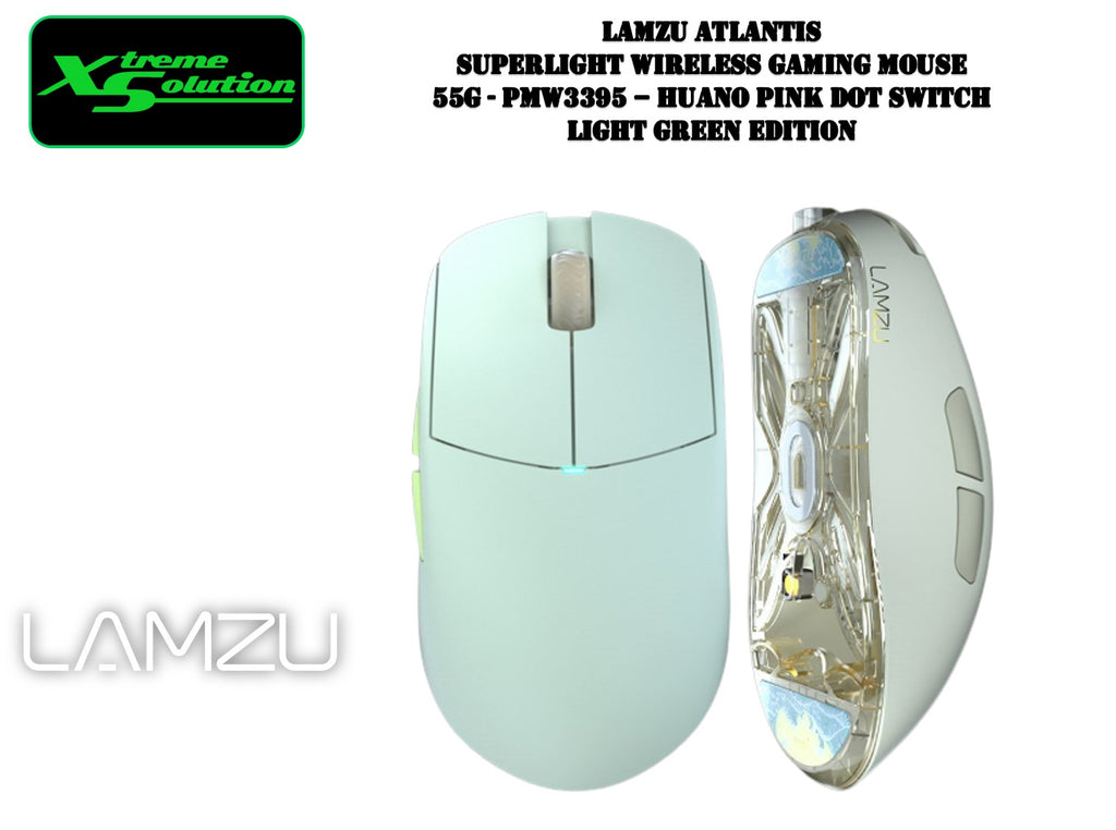 Lamzu Atlantis - 55g Superlight Wireless Gaming Mouse – XtremeSolution