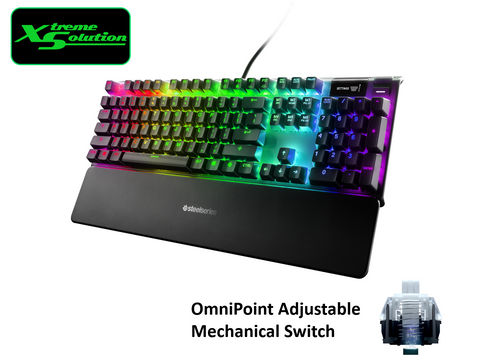 Steelseries Apex Pro Omnipoint Mechanical Keyboard Xtremesolution