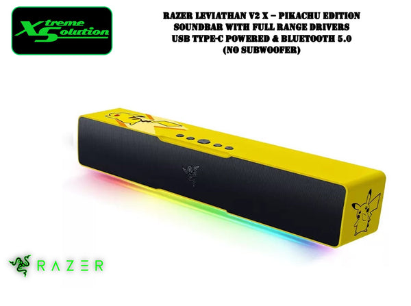 Razer Leviathan V2 X - Pikachu Edition Soundbar – XtremeSolution