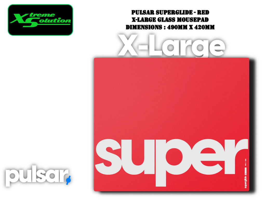 PREMIUM GLASS MOUSEPAD superglide XL 黒 【オンラインショップ】 www