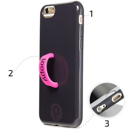 Loopy Cases iPhone 6/s model back view