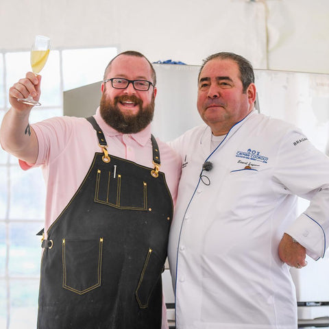 Bob Peters avec Emeril Lagasse