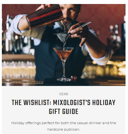 HiConsumption Mixologist Gift Guide