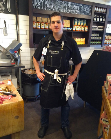 Sebastian and Co Owner Search and Rescue Denim Aprons