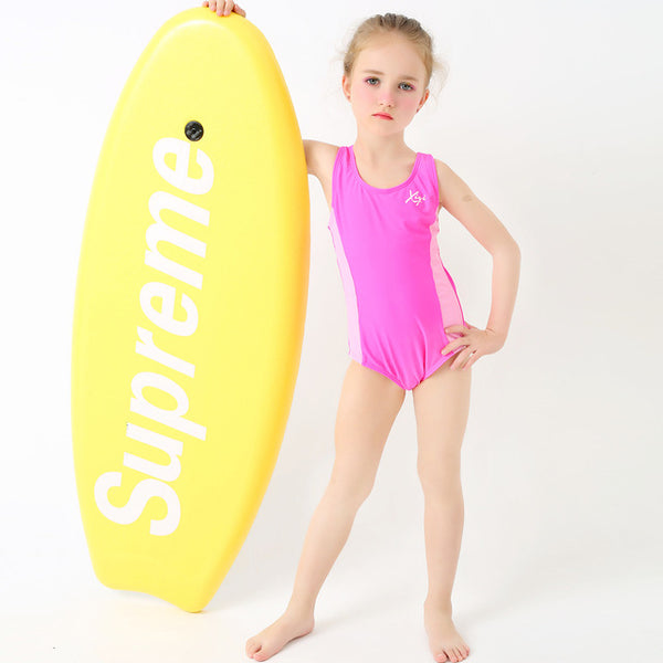 2022 Children  Swimwear Girls One Piece Swimsuit  