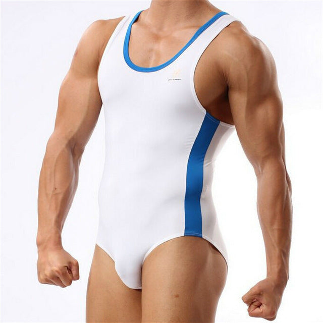 man bathing suit one piece