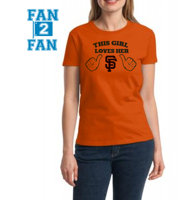 girls sf giants shirt