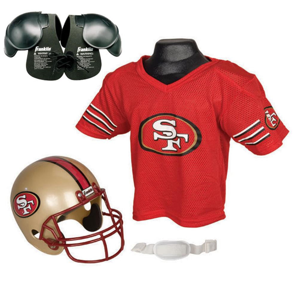 nfl helmet and jersey set