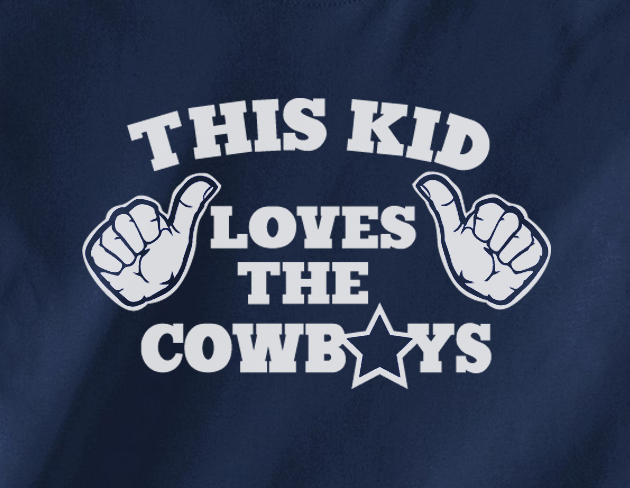 dallas cowboys t shirts for toddlers