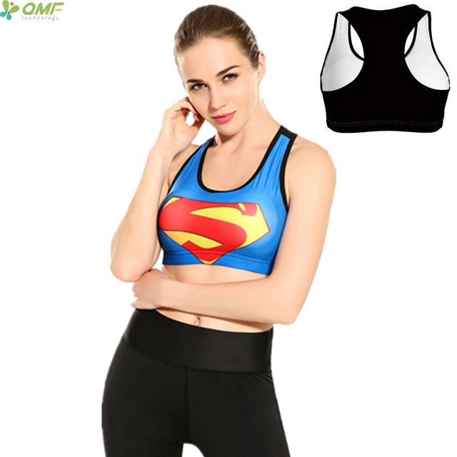 superman sports bra