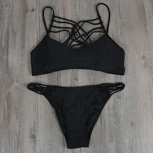 push up bralette bikini