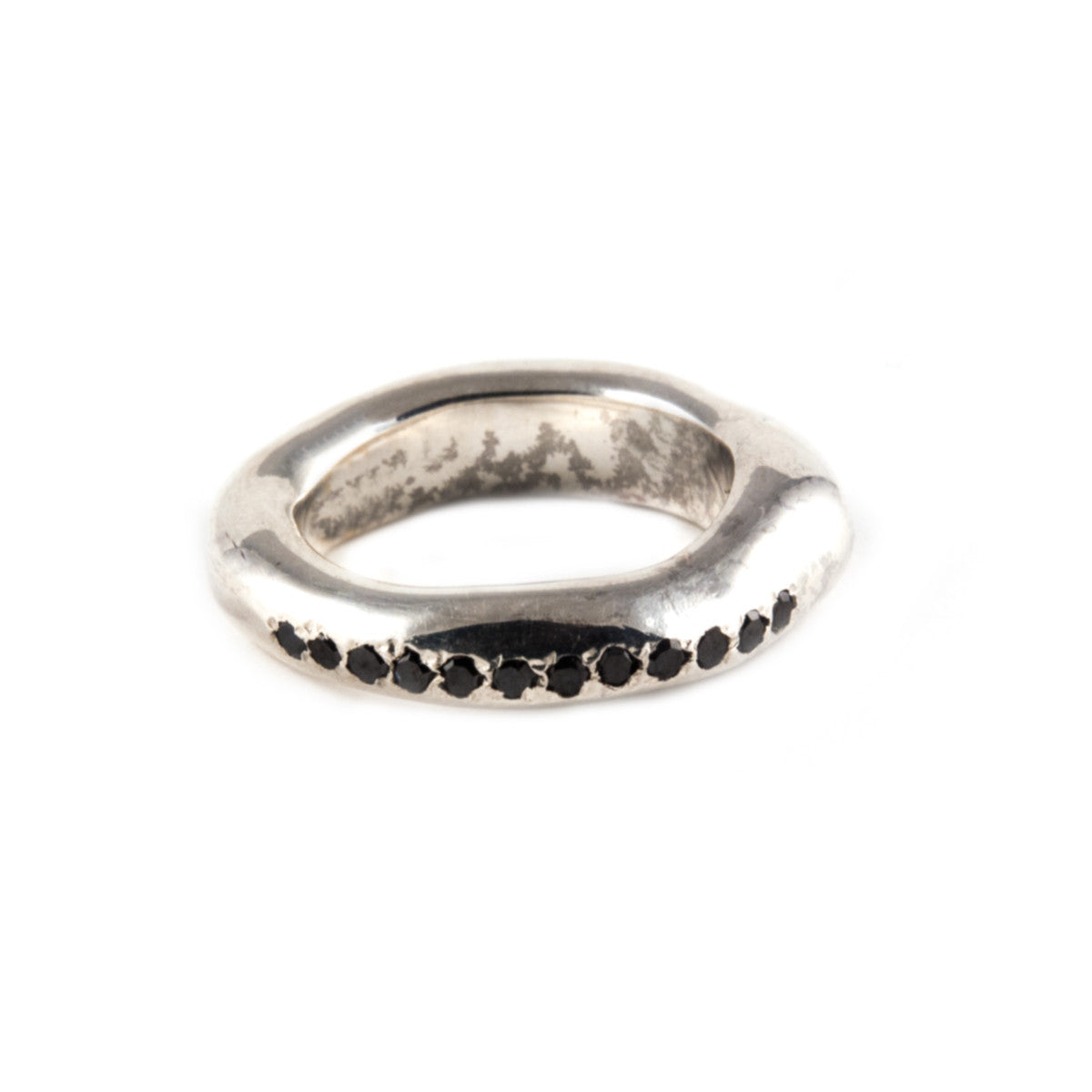 Rosa Maria - Sterling Silver and Black 