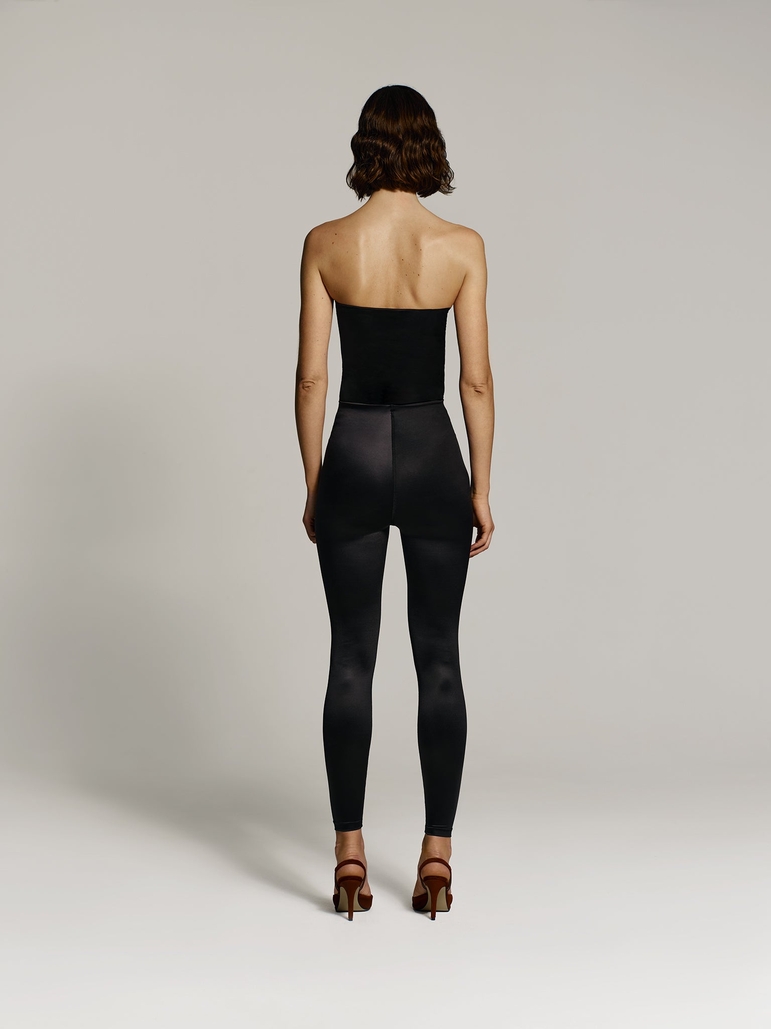 Bundle: Lace Skin leggings in Onyx + Lace Skin bodysuit in Onyx