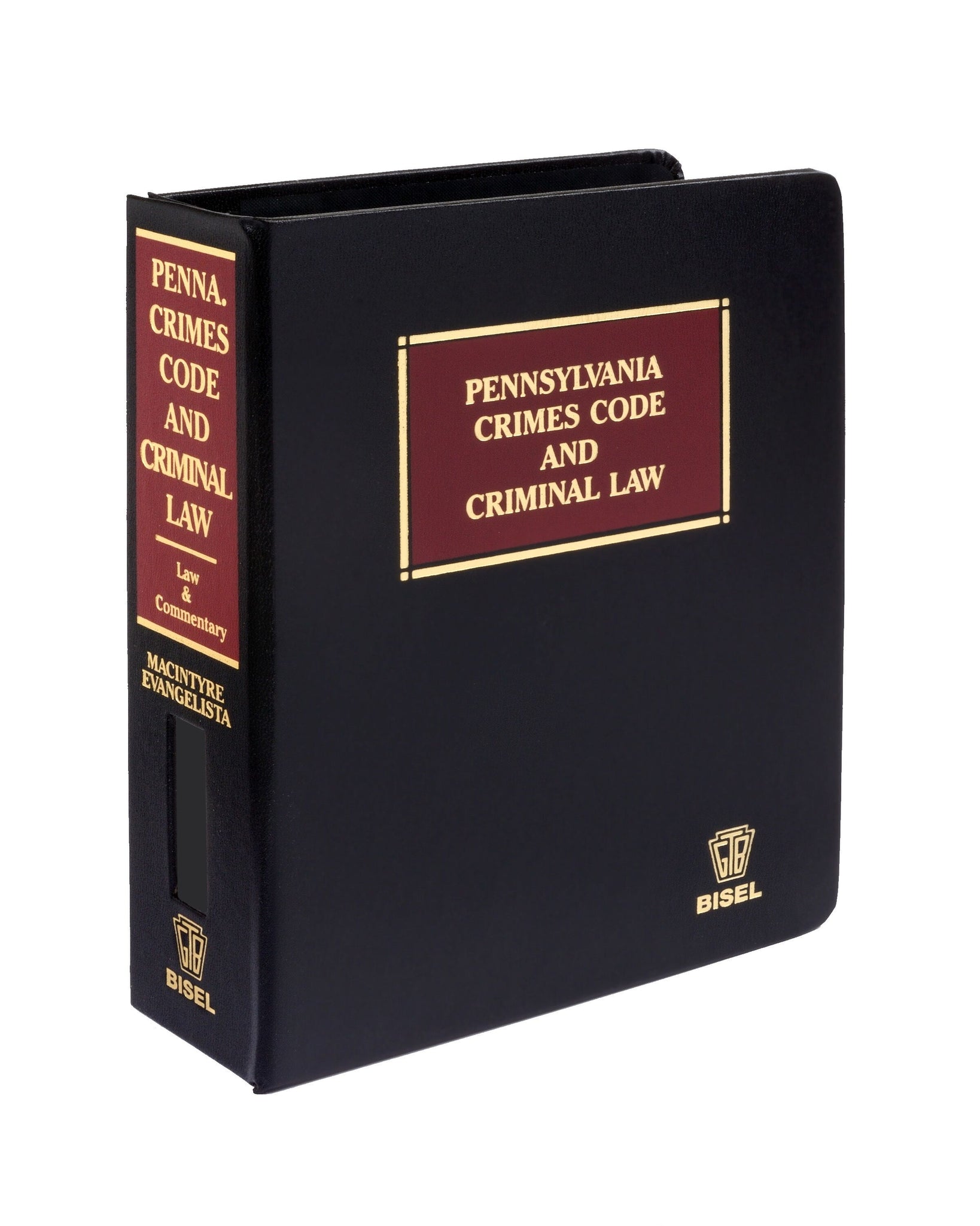 Pennsylvania Crimes Code & Criminal Law (includes book + digital downl