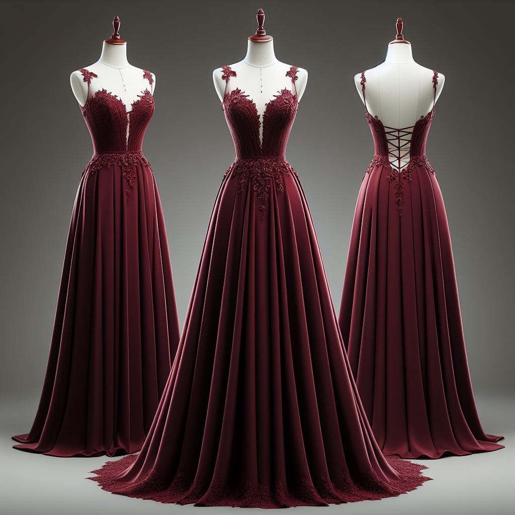 A line burgundy red wedding dresses custom made perth australia envious bridal & formal
