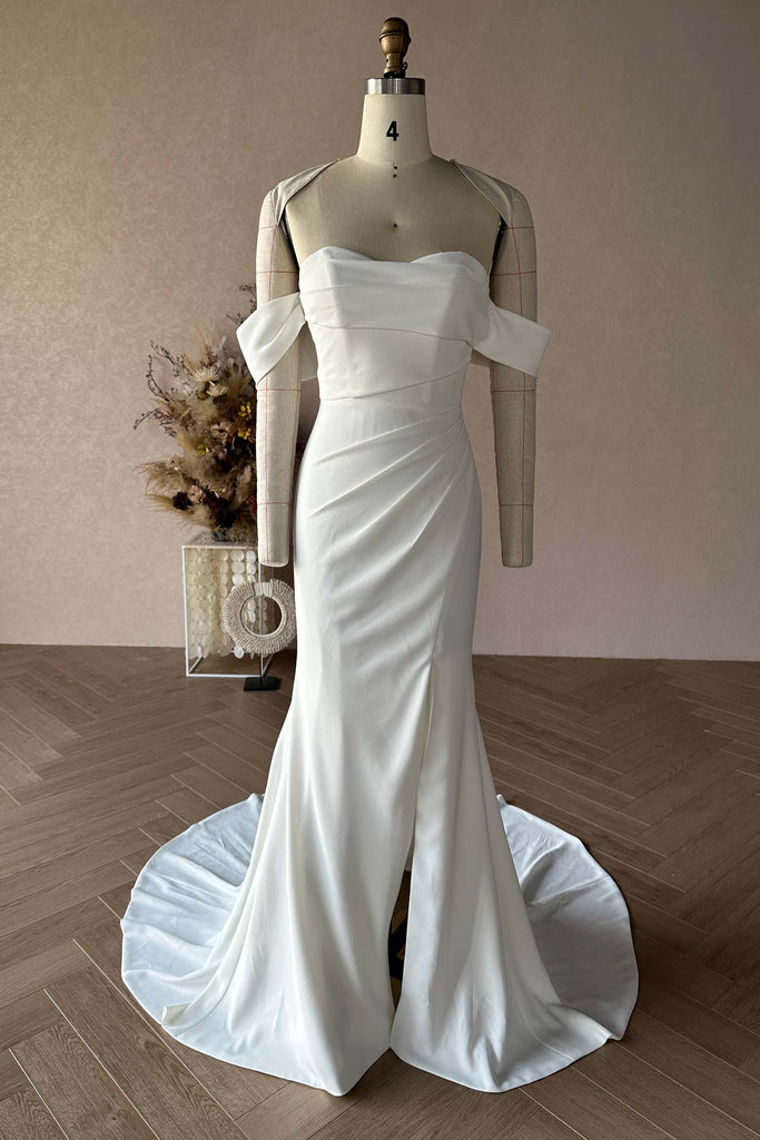 custom minimalist designer wedding dresses Perth Australia Envious Bridal & Formal