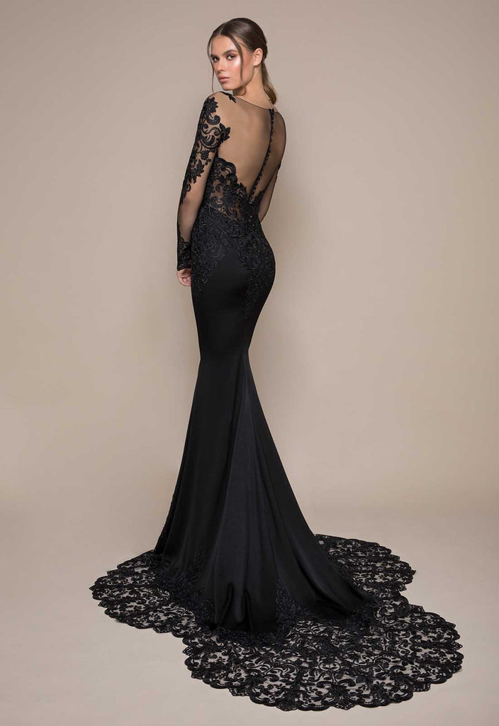 Gothic Black Wedding Dresses: Non-Traditional And Mysterious Elegance ...