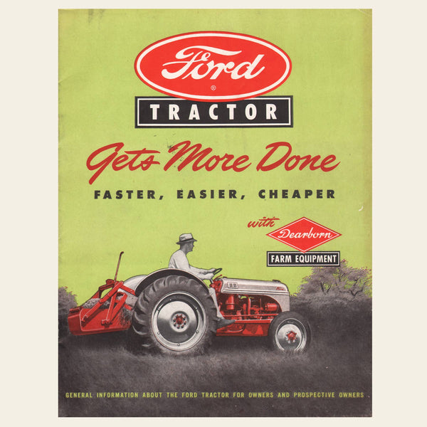 Ford tractor sales brochure #6