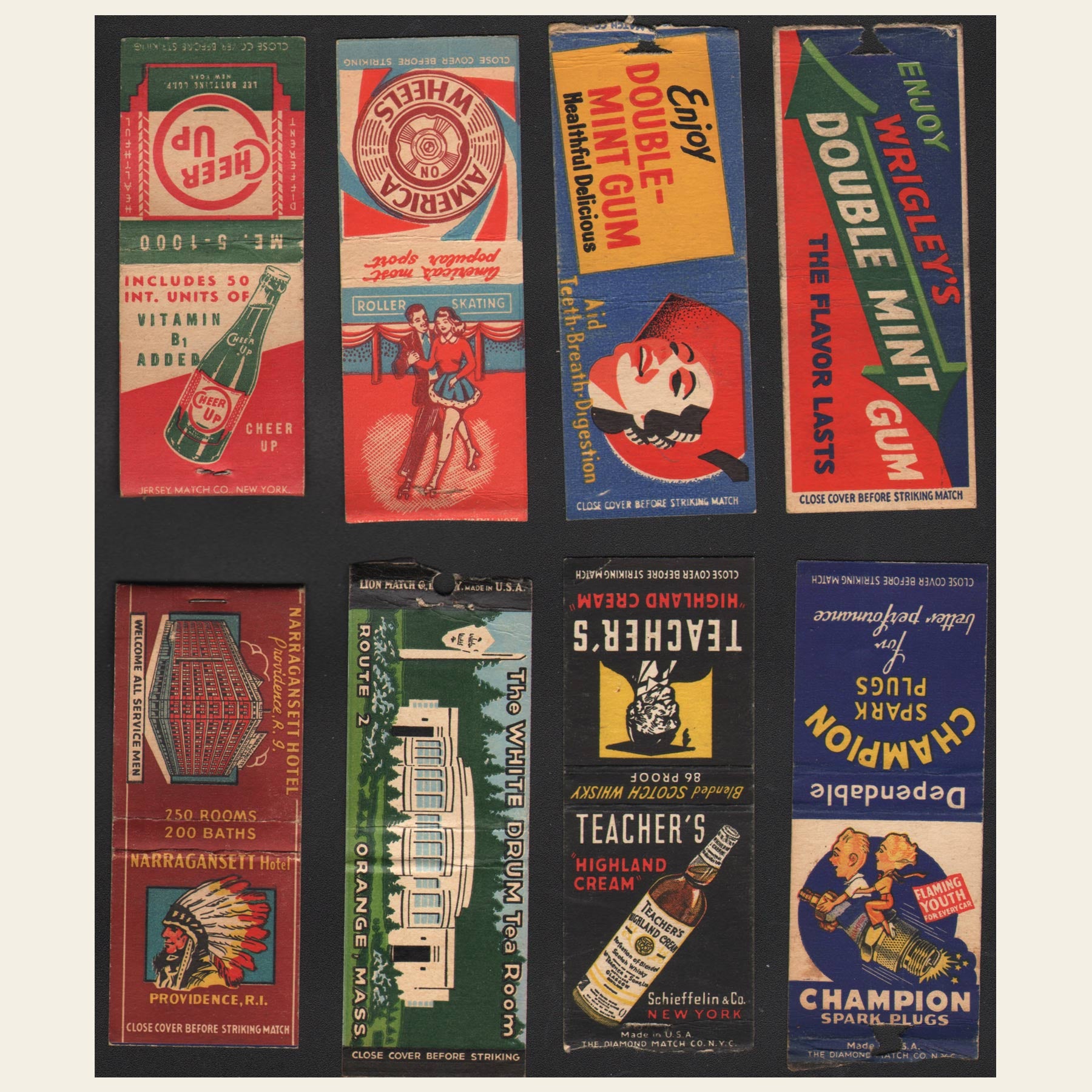 matchbook cover