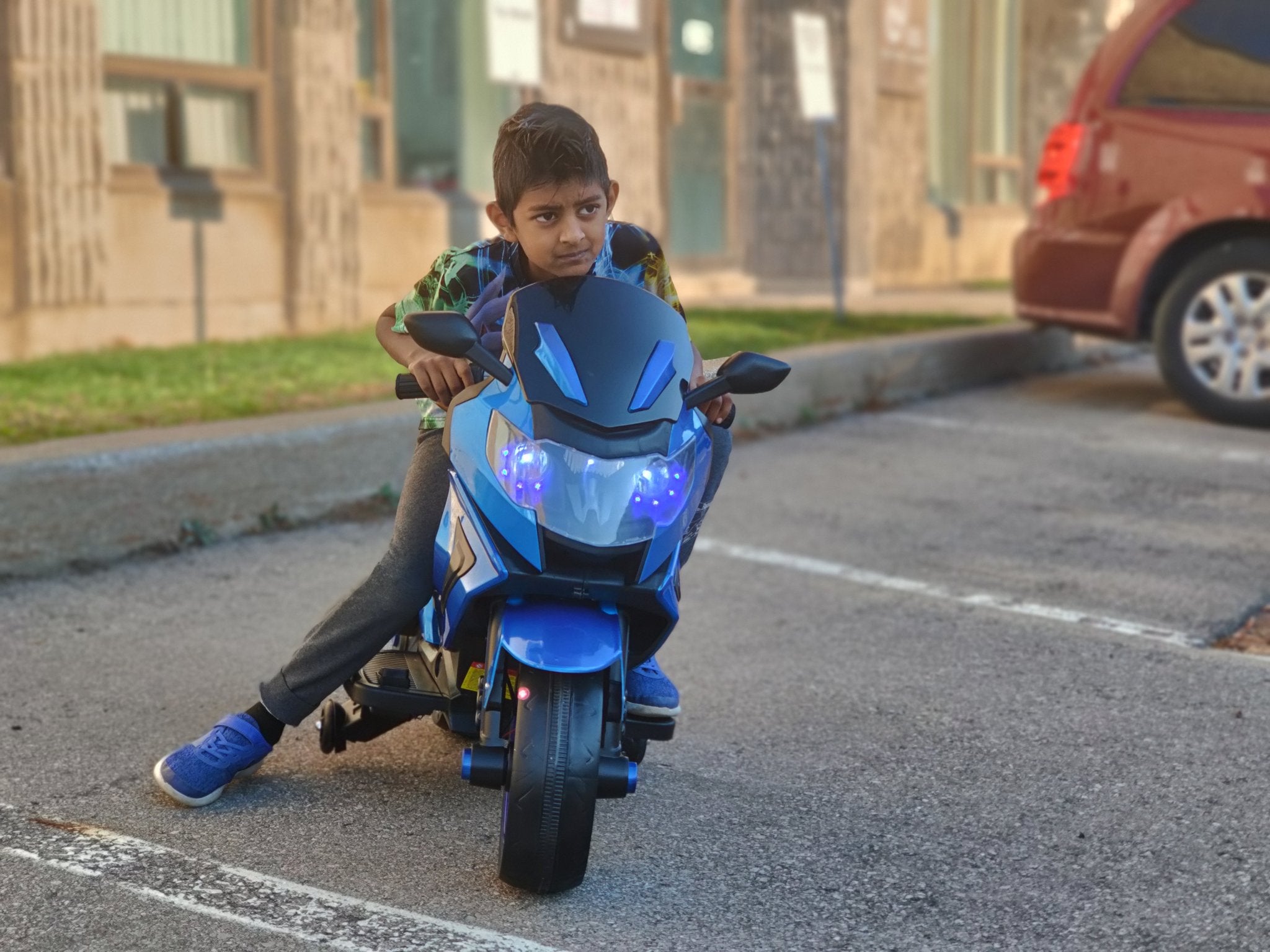 childrens ride on motorbike