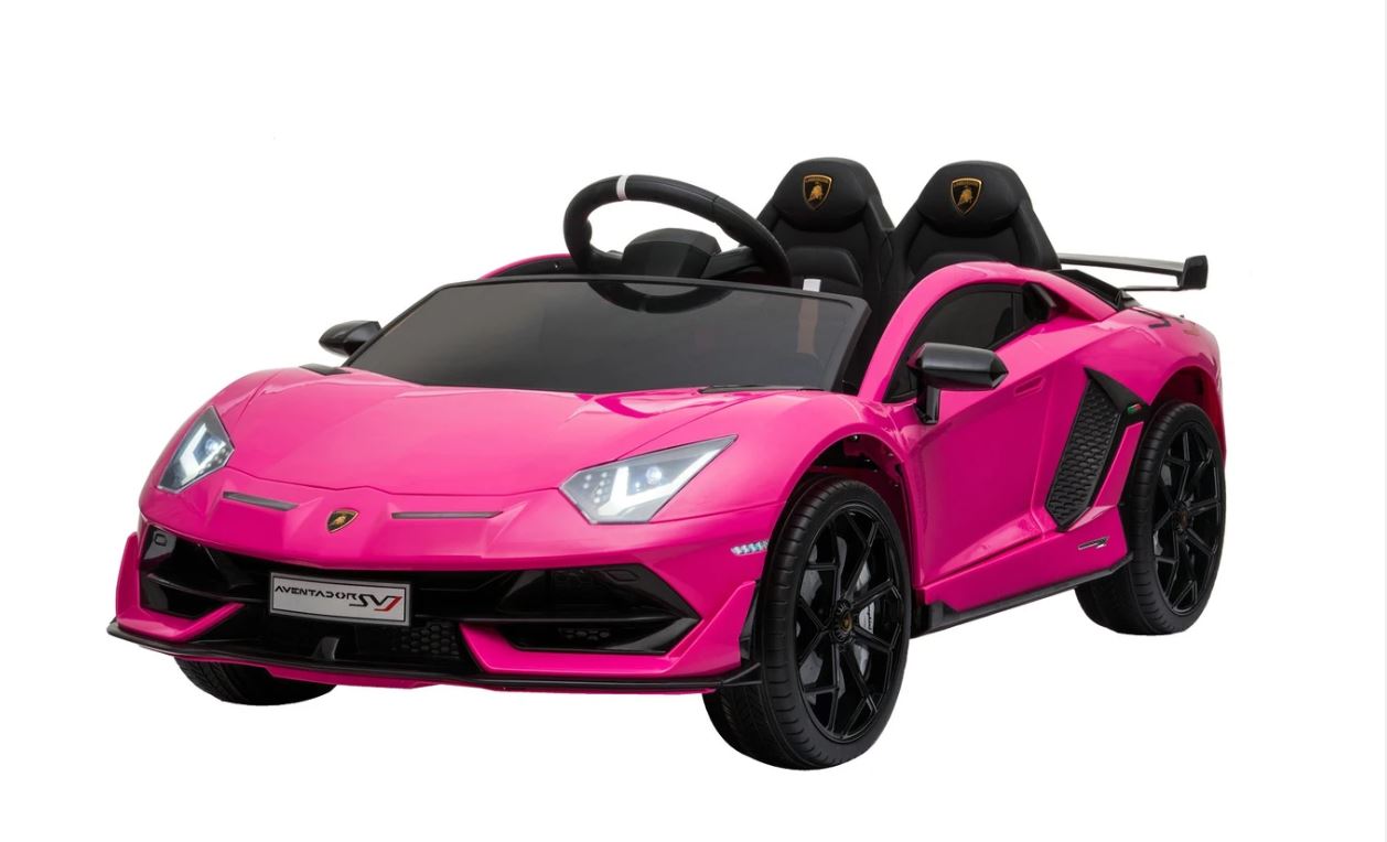 pink lamborghini kid car