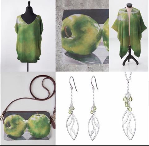 Garden of Silver jewelry and Eileen Baumeister McIntyre art and fashions