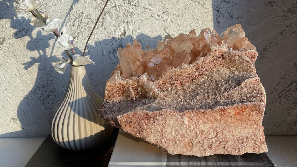 Pink Himalayan Quartz - copywriter OOAKSTONES