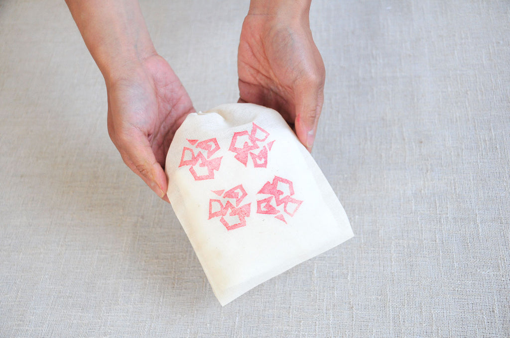 fabric printing on gift bags