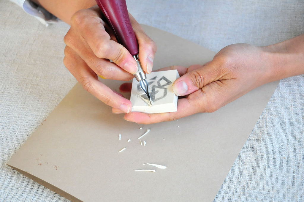 carving rubber block