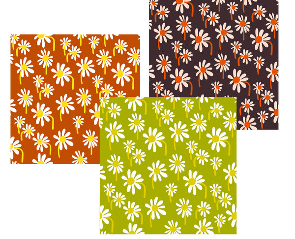 Catalina pattern in different color palettes