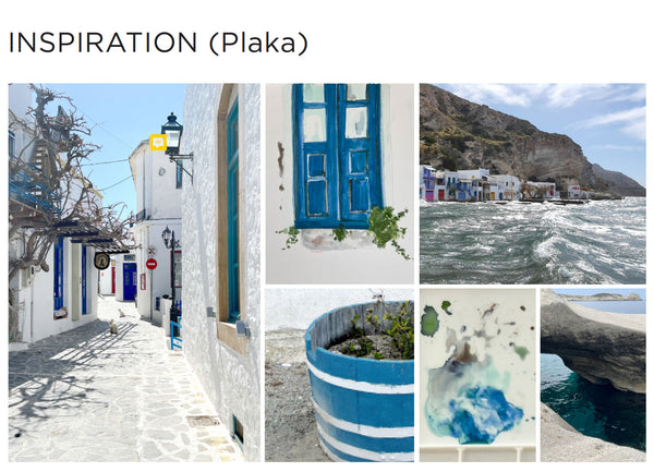 Inspiration for Plaka collection